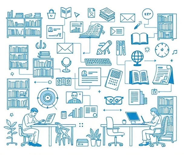 Espacio de trabajo de intercambio de conocimientos y blog